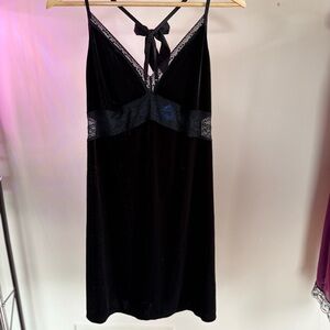 Apt. 9 Black Lace Detail Chemise